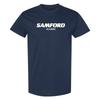 Samford University Bulldogs Alumni Block T-Shirt - Navy
