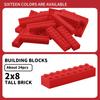 Non-Toxic 100G 2X8 High Brickbuilding Blocks Thick Figuresbricks Dots Educational Creative Sizecompatible With Plastic Toys Forchildren