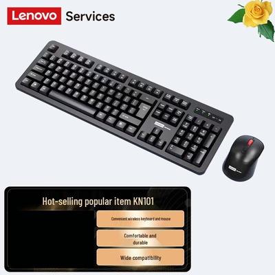 Lenovo KN101 Wireless Keyboard and Mouse Combo