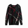 Autumn 2025 Women's European & American Style Hooded Core-Spun Yarn Pullover Sweater
