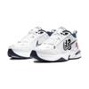 Nike Air Monarch 4 Slip Resistant Abrasion Resistant Low top Chunky Sneakers Unisex White Black 415445-102(Team56-)