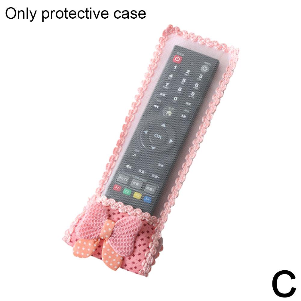 

3 размера противоударный чехол-бантик для пульта дистанционного управления Apple TV защитный электрический пылезащитный чехол для домашнего управления G4Y1 pink lagre-1pcs