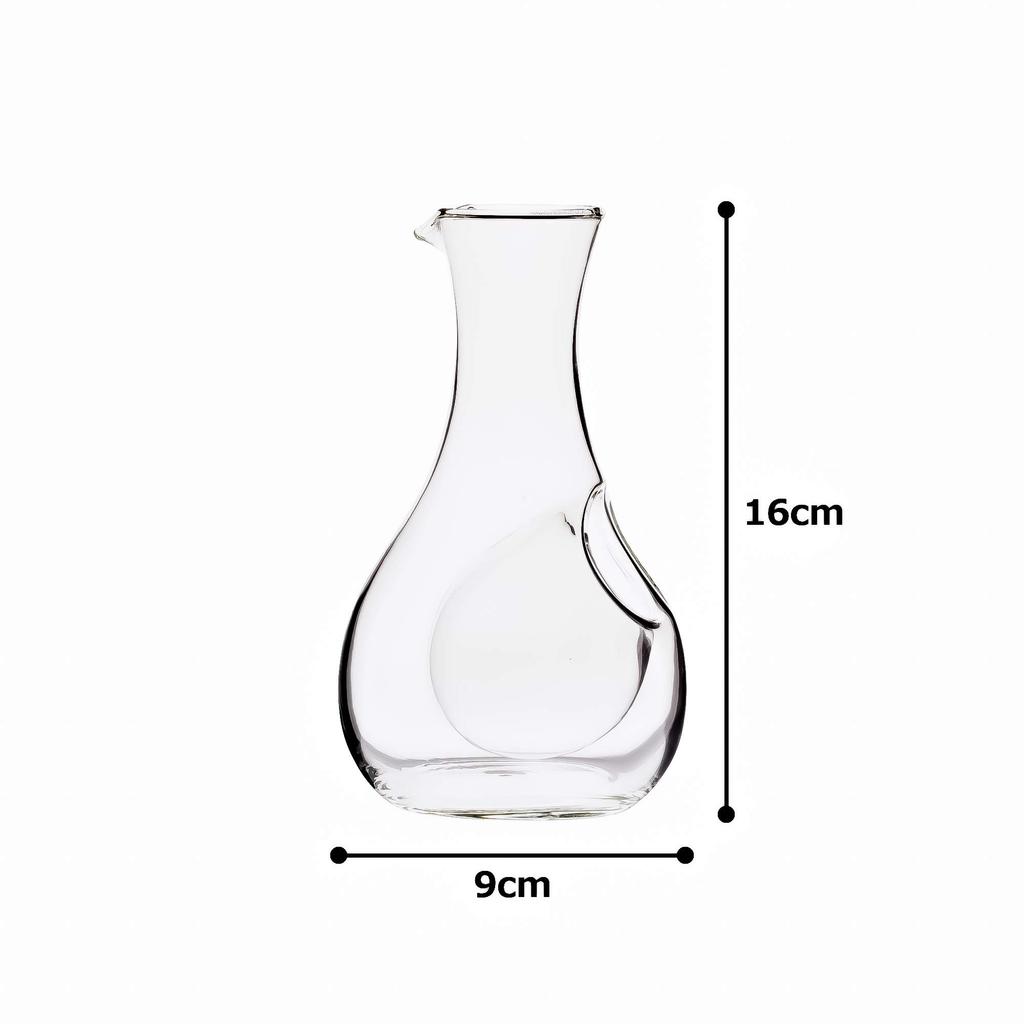 TAMAKI Tokkuri Cold Sake Bottle Diameter 9.6 x Height 16.5 (Mouth 4.8) cm 350ml T-756744