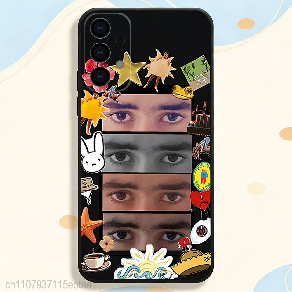 DtMF B-Bad Bunny Singer Phone Case Silicone Soft For Samsung S26,S25,S24,S21,S22,S23,S30,Ultra,S20,Plus,Fe,Lite