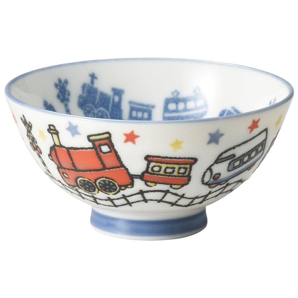 

Фарфоровая чаша для риса Yamashita Crafts «Поезд Магохэй» 10,5×5,2 см