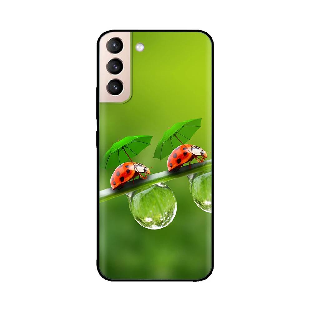 Silicone Case For Samsung Galaxy S21FE Case S21 Ultra 5G Soft TPU Phone Case S21 FE Fundas For Samsung S21 Plus s21+ S 21 Cover