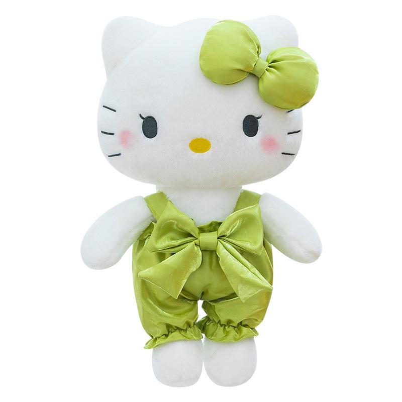 Hello Kitty Cross-Back Overalls Plush Doll Gift