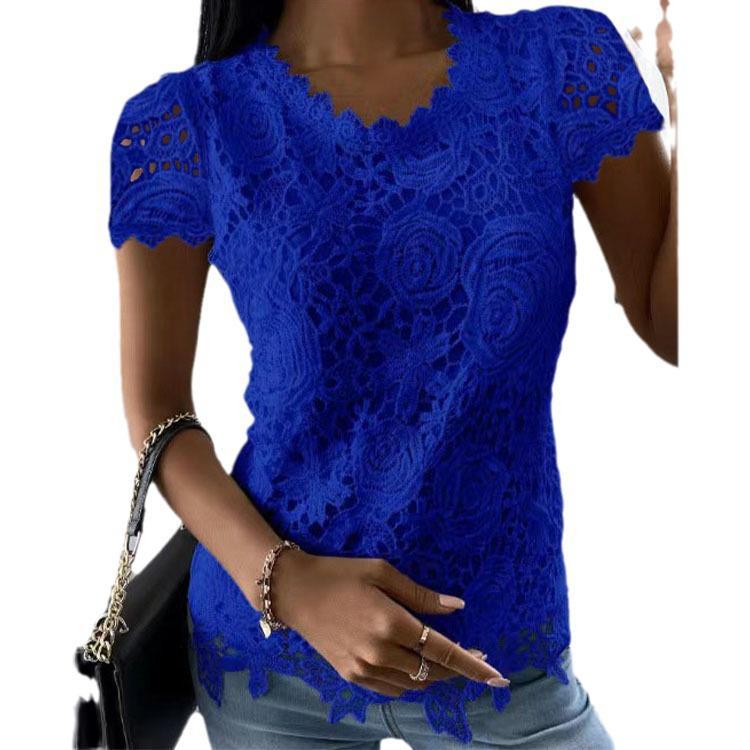 Купить Лето 2022 Новая женская кружевная рубашка от Independent Station ...