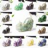 Crystal Resin Cat Figurine With Bright Colors For Home Office Decor And Gift Ideas