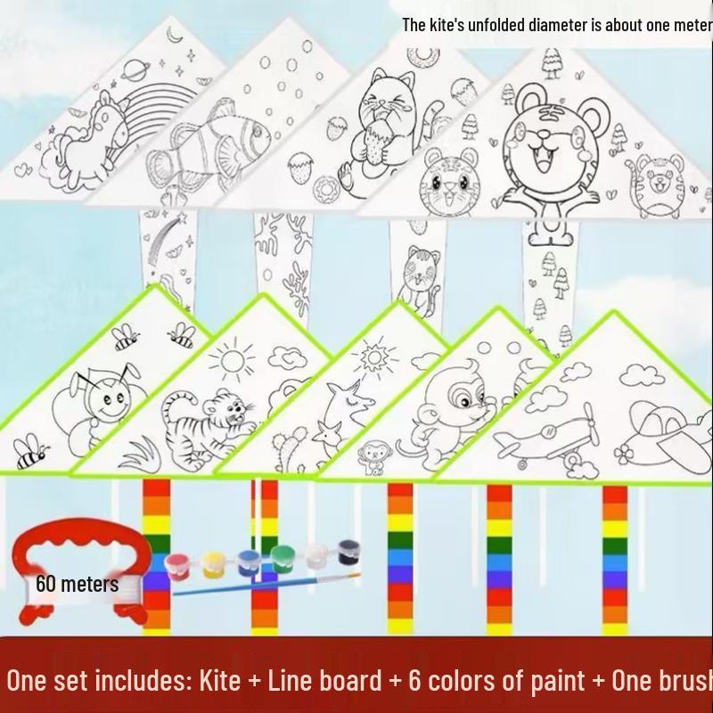 Children s DIY Painting Kite Kit