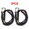 2/1PCS Elastic Bungee Mooring Dock Lines Shock Absorbing Rope with Hooks Adjustable Anchor for Kayak Canoe Jet Ski Pontoon Boat 7