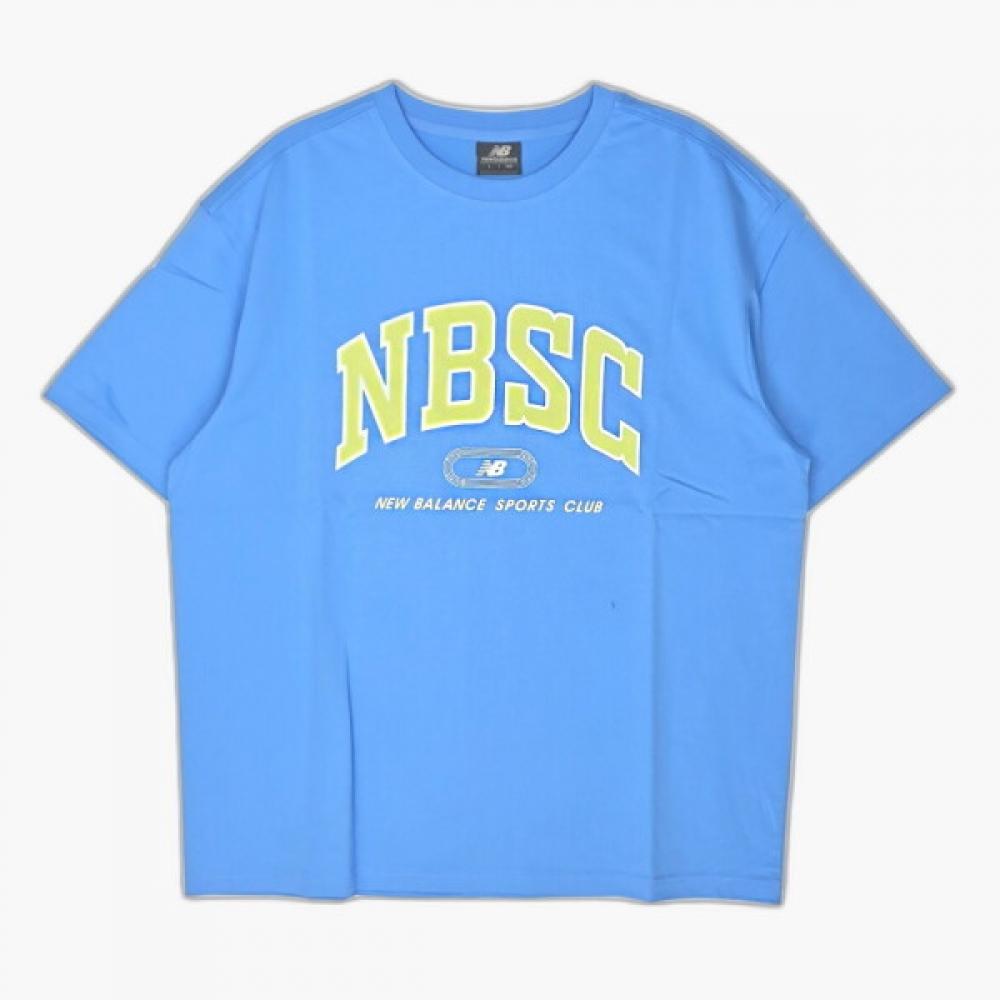 

New Balance Футболка Nbsc с коротким рукавом полусвободного кроя Nbnee22533 (51)Light Blue/095(M)
