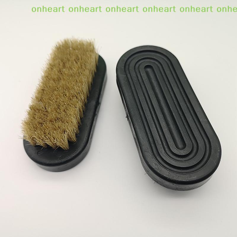 [C]Shoe Polish Brush Leather Pig Hair Soft Polishing Tool Cleaning Brush Nub Leather Boots Clean Shine Brush