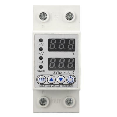 Spannungsschutzgerät, automatische Wiederherstellung, Über-/Unterspannungsschutz, 2P, 220 V AC, 40 A