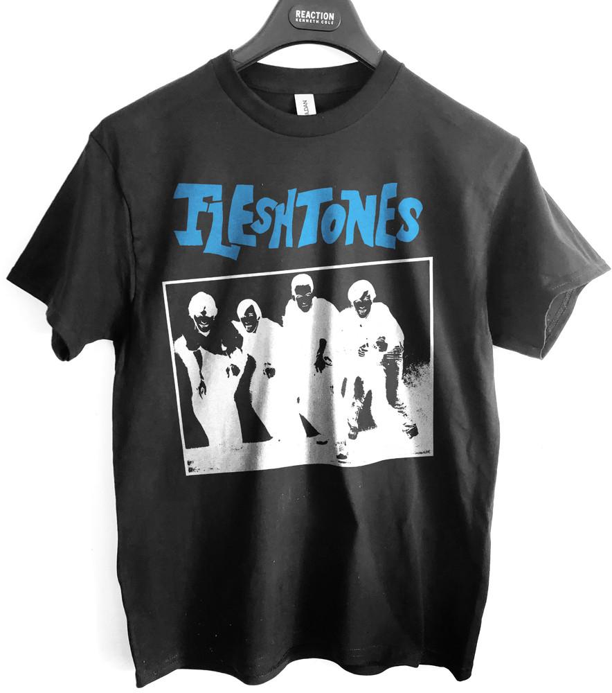 футболка с логотипом группы the fleshtones NY powerpop Cramps danceteria Унисекс футболка L