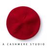 Women's Cashmere Knit Bucket Hat - Thick Autumn & Winter Wool Beret Wrap Cap