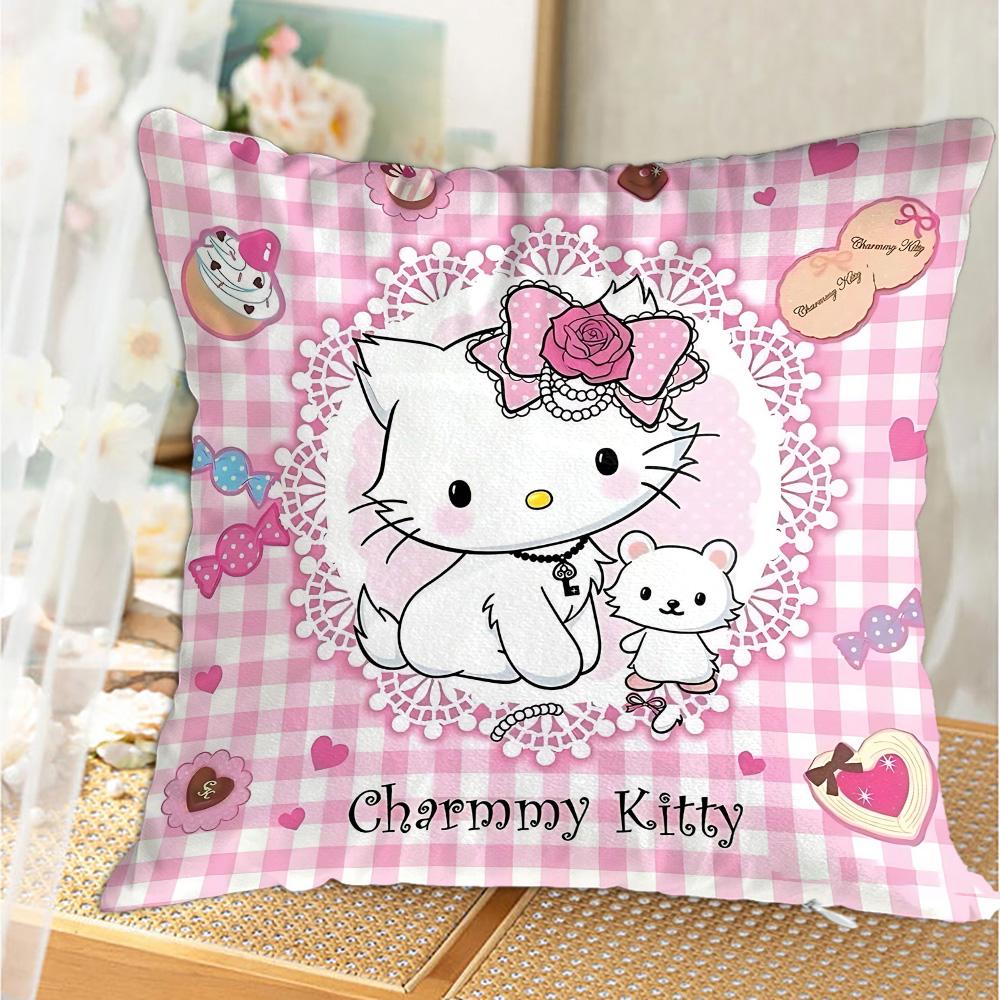 Kawaii C-Charmmy Kittyes Cushions For Decorative Sofa Cushion Covers Room Decorating Items Gifts Decoration Home