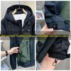 Men's Versatile Spring Hooded Workwear Jacket