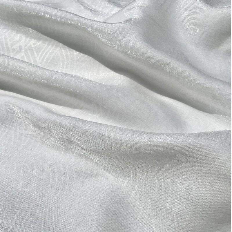

New Chinese Style Waves Pattern Fabric Soft Breathable Translucent Luster Fabric For Diy Sewing Dress Cheongsam Costume 0.5mX1.4m