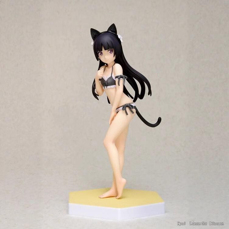 Anime My Little Sister Can't Be This Cute Gokou Ruri Figur Kotori Minami Sonoda Umi Saber Badeanzug Mädchen Modell Spielzeug Dekor Geschenke