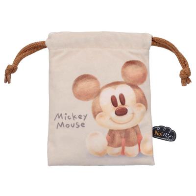 Takara Tomy Arts (TAKARATOMY A.R.T.S) Disney Character Nui Bread Drawstring Bag Character Bread Mickey Mouse & Minnie Mouse