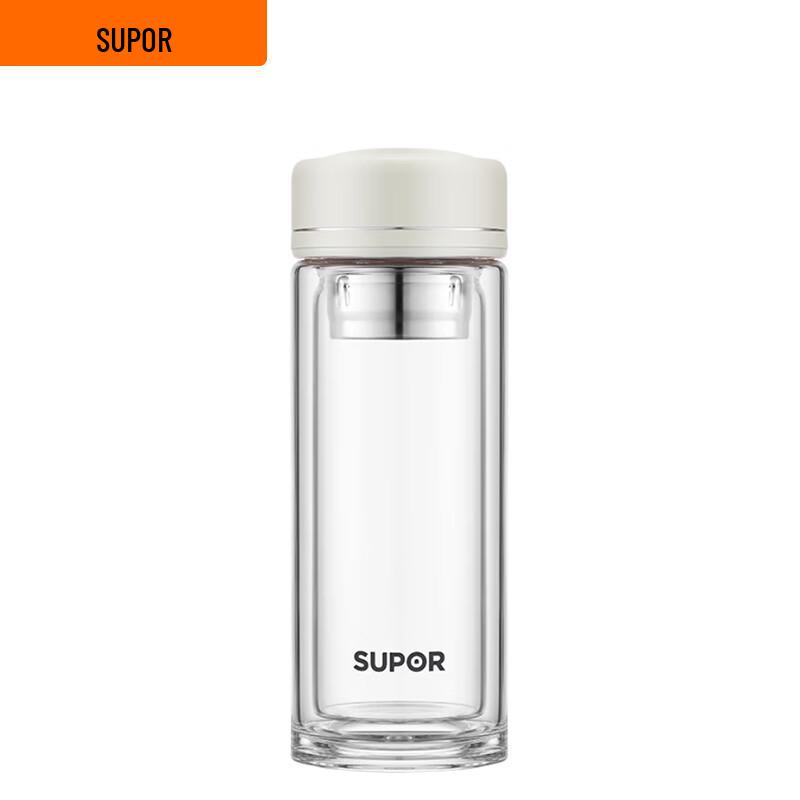 Supor Double-Layer Borosilicate Glass Tea & Water Cup