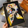 Silk scarf women's neck new scarf with coat 70 small square scarf scarf mother high-end scarf