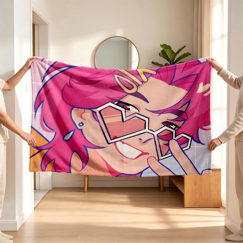 Romance (1) Flannel blanket a soft accent for the bedroom and living room and a cozy home gift
