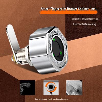 Smart Induction Fingerprint Lock for Drawer, Mailbox, Cabinet, and Wardrobe.