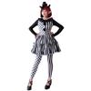 Halloween Costume Horror Circus Ghost Baby Returns Clown Stage Show Costume Ladies Dress