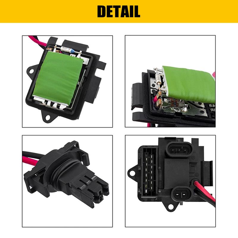 HVAC Heater Blower Fan Resistor For Vauxhall Opel Vivaro Renault Trafic 2001-2014 7E095926 Replacement