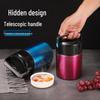 316 Stainless Steel Double-Layer Insulated Food Jar - Large Capacity Portable Vacuum Bottle