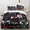 Tokio Hotel Band Bettbezug Kissenbezug Bettwäsche-Set Erwachsener Junge Mädchen Schlafzimmer Dekoration Geschenk Einzel Doppel Große Größe