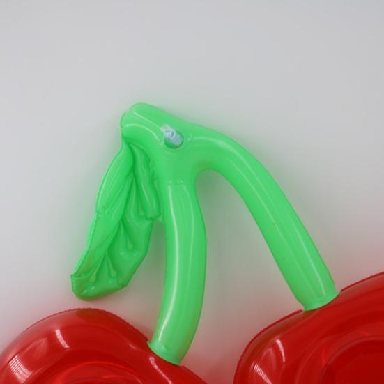Cherry Inflatable Cup Holder PVC Floating Drink Coaster Lightweight Waterproof Cup Stand for Pool Beach