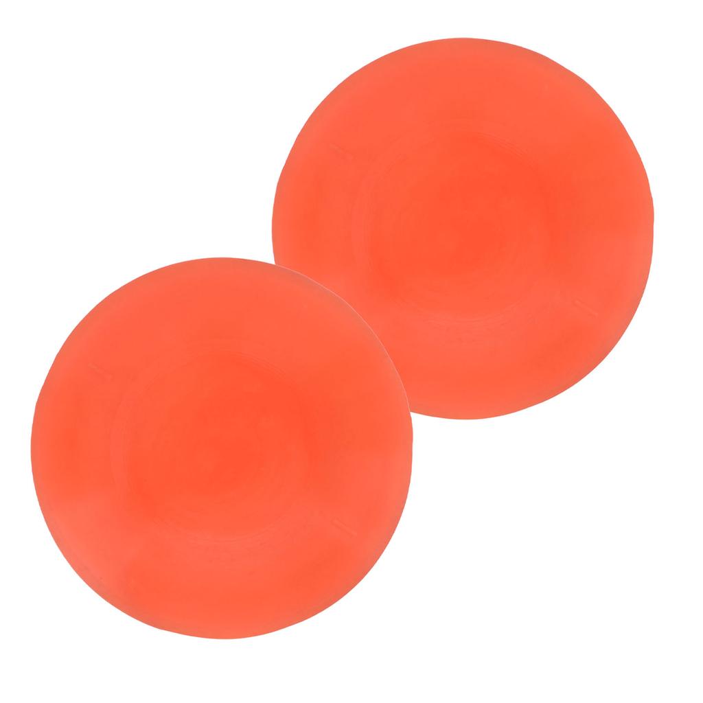 2Pcs  Force Pads Orange Rubber Reusable Skill Improvement Enhanced Control  Putting Trainer 