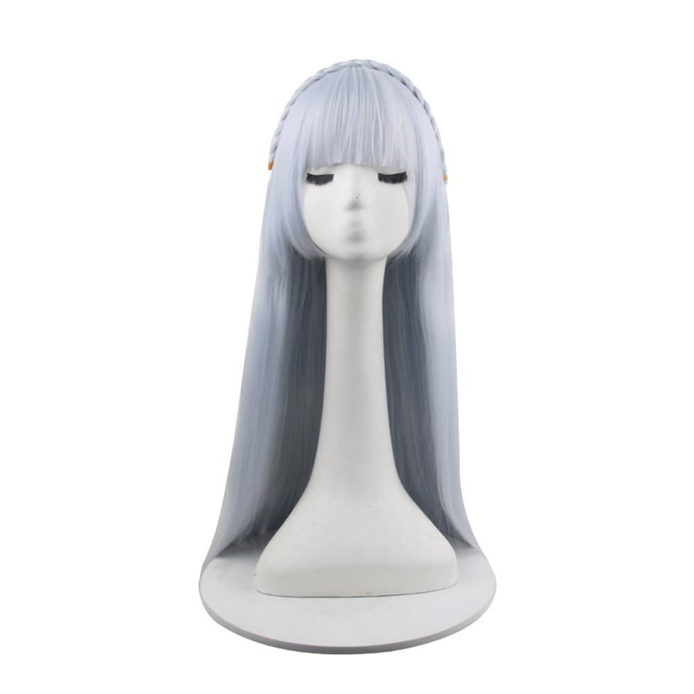 Onmyoji Snow Girl Cosplay Wig Shikigami Awakening Moon Viewing Sakura Style Synthetic Curly Hair for Stage Performance Anime