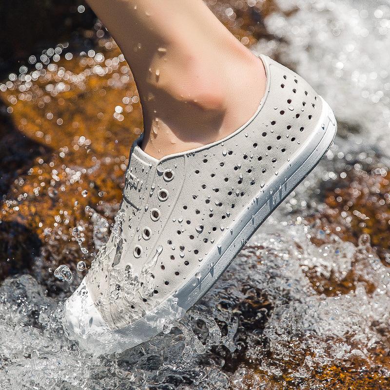 Nuovi Sandali Estivi Traspiranti alla Moda, Scarpe da Spiaggia, Scarpe da Nuoto, Scarpe Traspiranti Slip-on