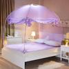 Foldable Mongolian Yurt Mosquito Net: No-Installation, Anti-Fall, Full Cover for Home and Dorms