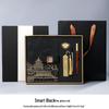 Chinese Style Leather Business Notebook with Color Pages - Custom National Tide Diary