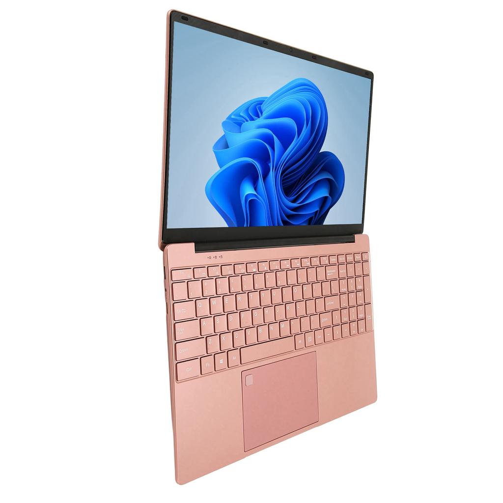 15.6inch Laptop for Win 11 4 Core CPU 2.4G 5G WIFI 32GB RAM 7000mAh Laptop PC with Fingerprint Reader