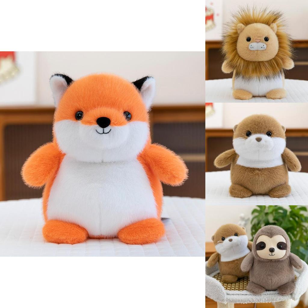 Adorable 8 Inch Plush Lion Toy Soft And Cuddly Stuffed Animal Gift For Kids