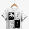 Japanese Floral T-Shirt: Minimalist Botanical Graphic Tee