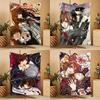 Animation V-VampireS KnightS Throw Soft Warm Throw Blanket for Bedroom Living Room Bed Travel Camping Picnic Gift