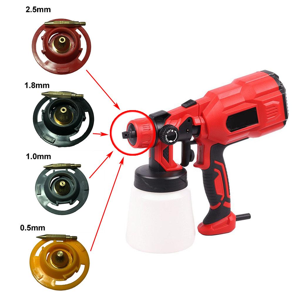 Replacement Nozzle Electric SprayGun Flow Control Sprayer Tip Airbrush Nozzle Sprayer Tip Airbrush Nozzle Power Tool Parts