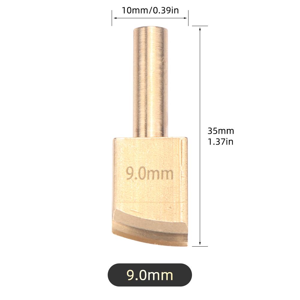 1pcs Leather Edge Soldering Iron Brass Head, DIY Process Pressure Edge Sealing Soldering Iron Tips Tool, DIY Leather Edging Tool