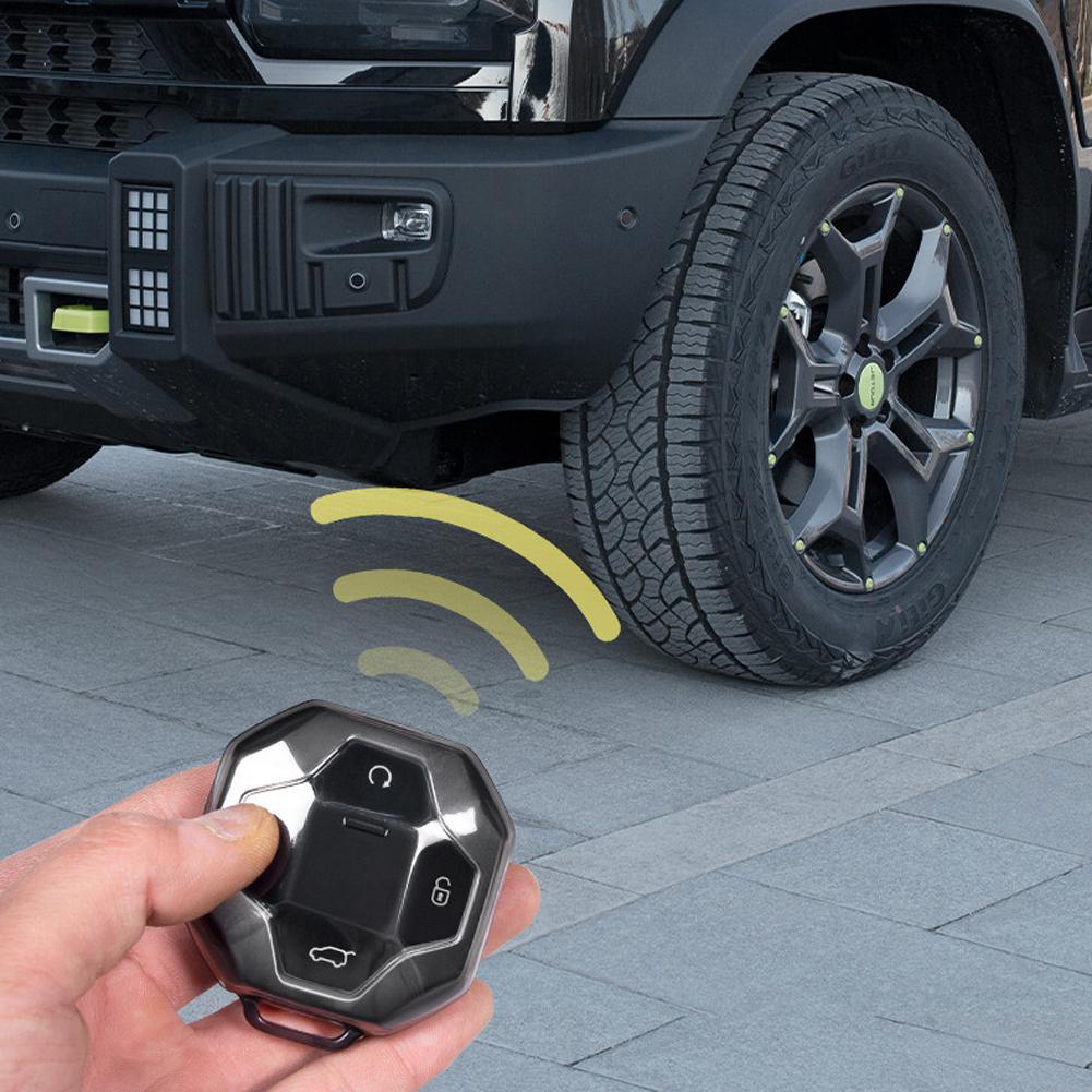 Soft TPU Car 4 Buttons Key Case Remote Control Protect Cover Auto Accessories For Chery Jetour T2 Traveler 2023 2024 Keyless Auto Accessories