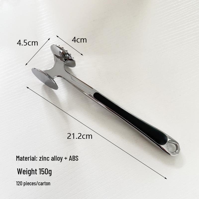 Double-Sided Kitchen Meat Tenderizer & Steak Hammer