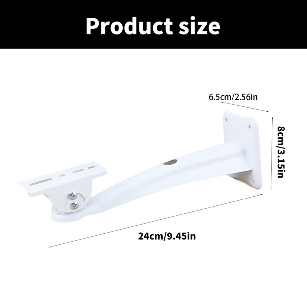 Versatility Wall Mount Bracket for Projectors and Surveillances Cameras for Various Environment 15kg Bear Weight