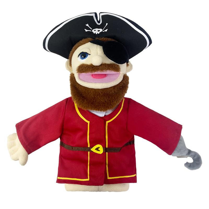Simulazione Cartone Animato Serie Professioni Burattino da Mano Grande Peluche Dottore Poliziotto Infermiera Insegnante Burattino da Lavoro Bambola Ventriloquio