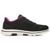 Skechers Go Walk 5 Kényelmes Sokoldalú Anyag Alacsony Szárú Alkalmi Futócipő Női Sneaker Fekete Rózsaszín 124155-BKHP